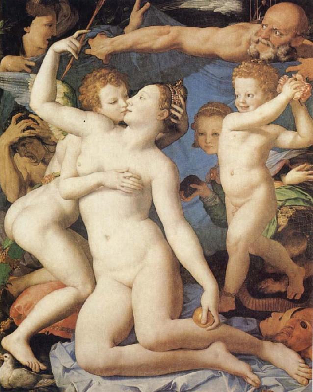 Agnolo Bronzino An Allegory France oil painting art